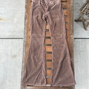 MOTHER Flare & Wide Leg Jeans in Brown